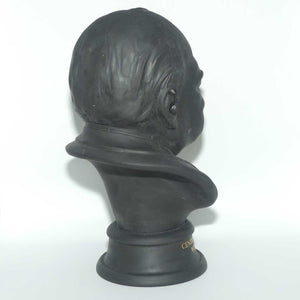 Royal Doulton Basalt Bust | Centenary of the Birth of Winston S. Churchill | 1874 - 1974