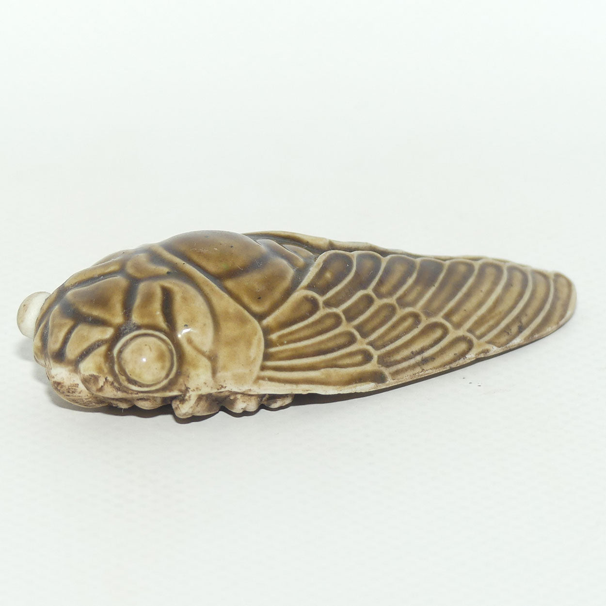 Figural Cicada Snuff Bottle | Entomology | Very Well Detailed