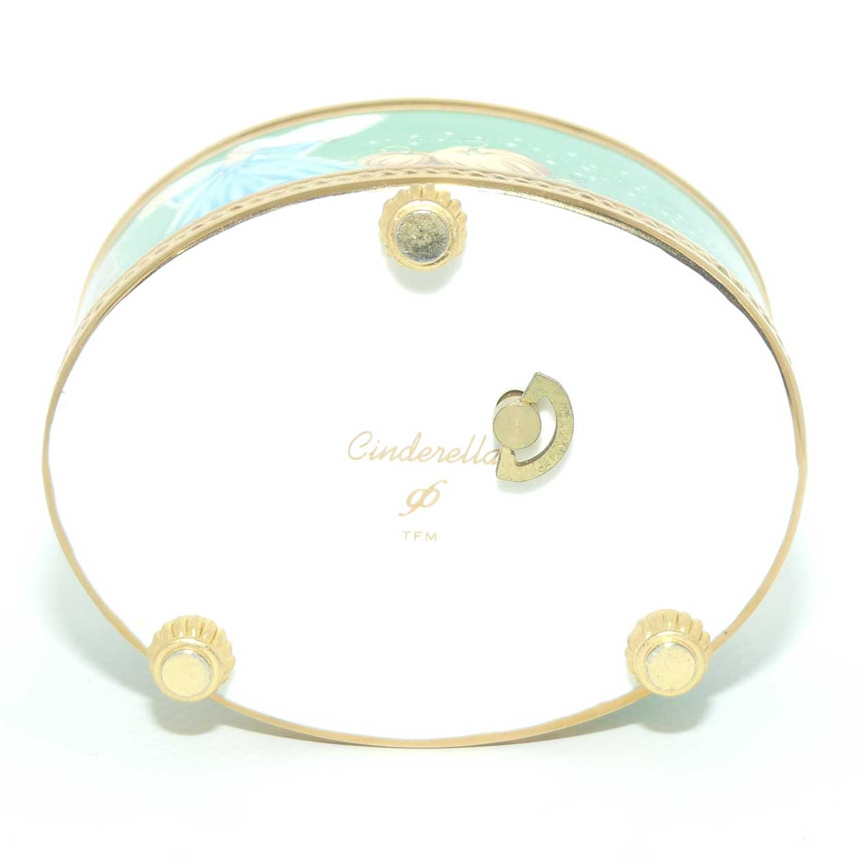 Franklin Mint | House of Faberge musical trinket box | Cinderella