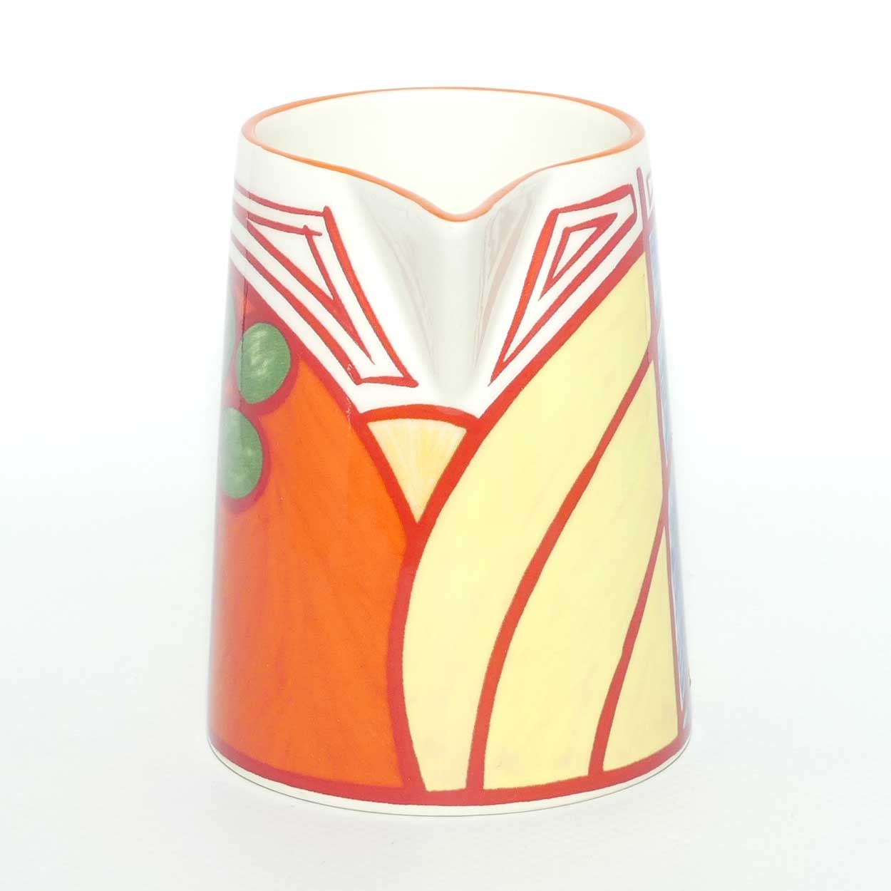Wedgwood | Bizarre by Clarice Cliff | Melon pattern conical creamer | in original box