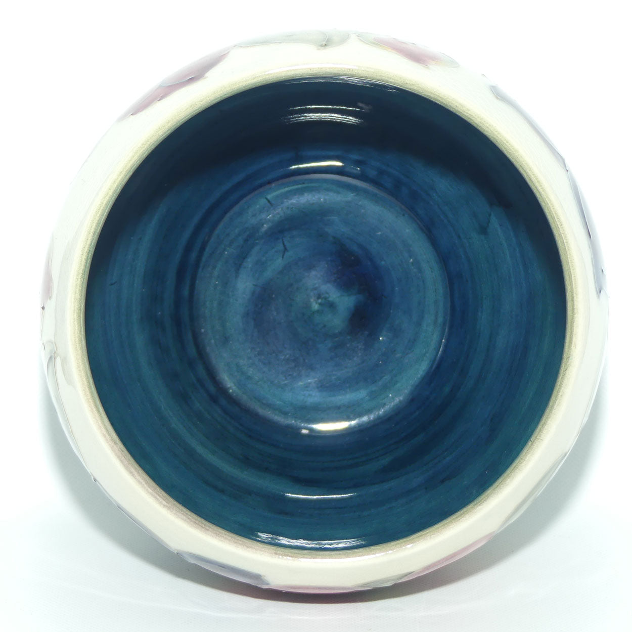 Walter Moorcroft Clematis planter | unusual White Ground