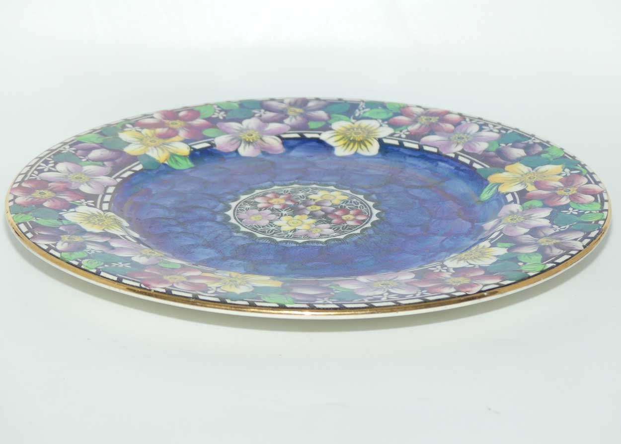 Maling plate Clematis 6502 Thumbprint Blue