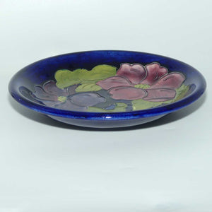 Walter Moorcroft Clematis (Blue) shallow bowl | Shape 782