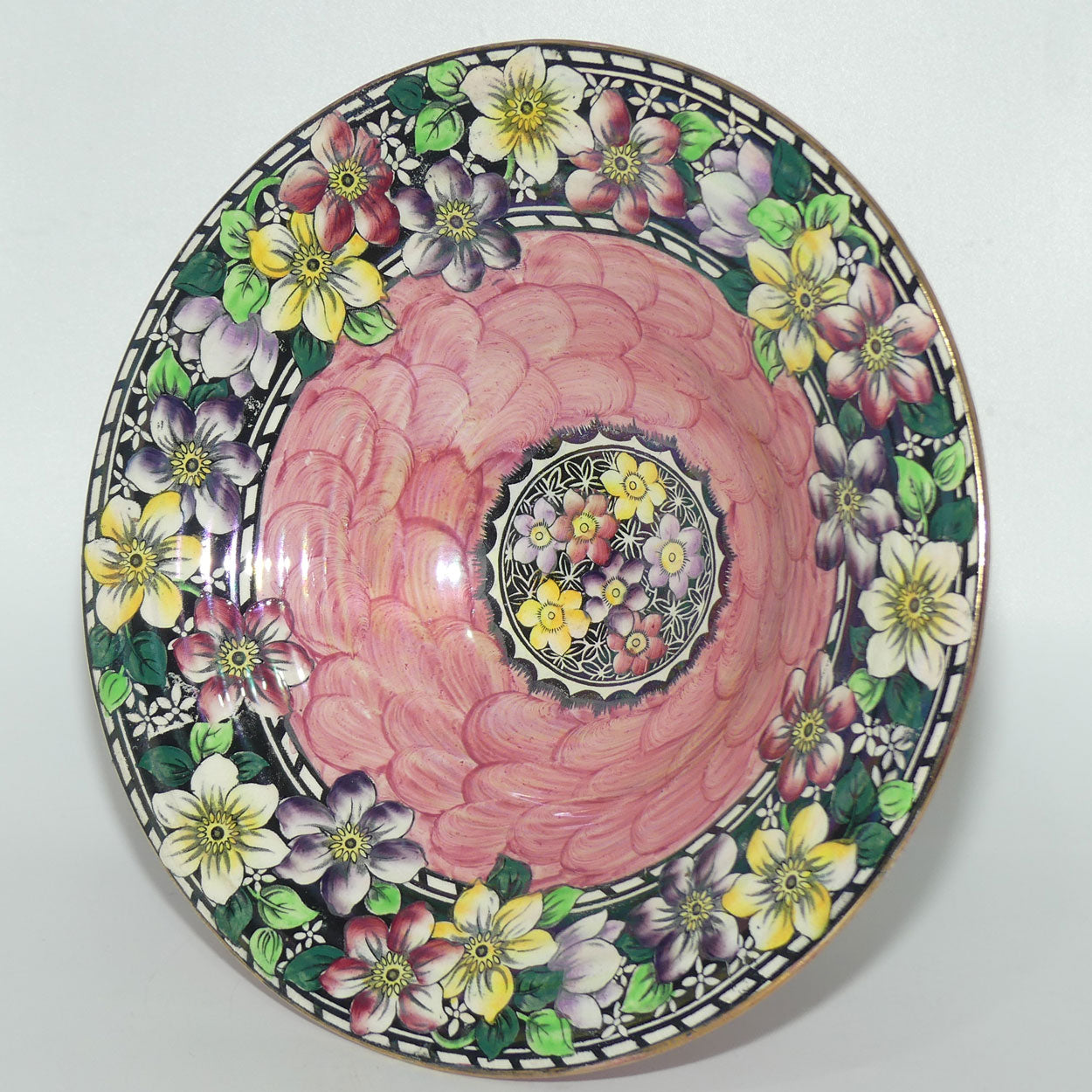 Maling Clematis pattern footed bowl | 6501