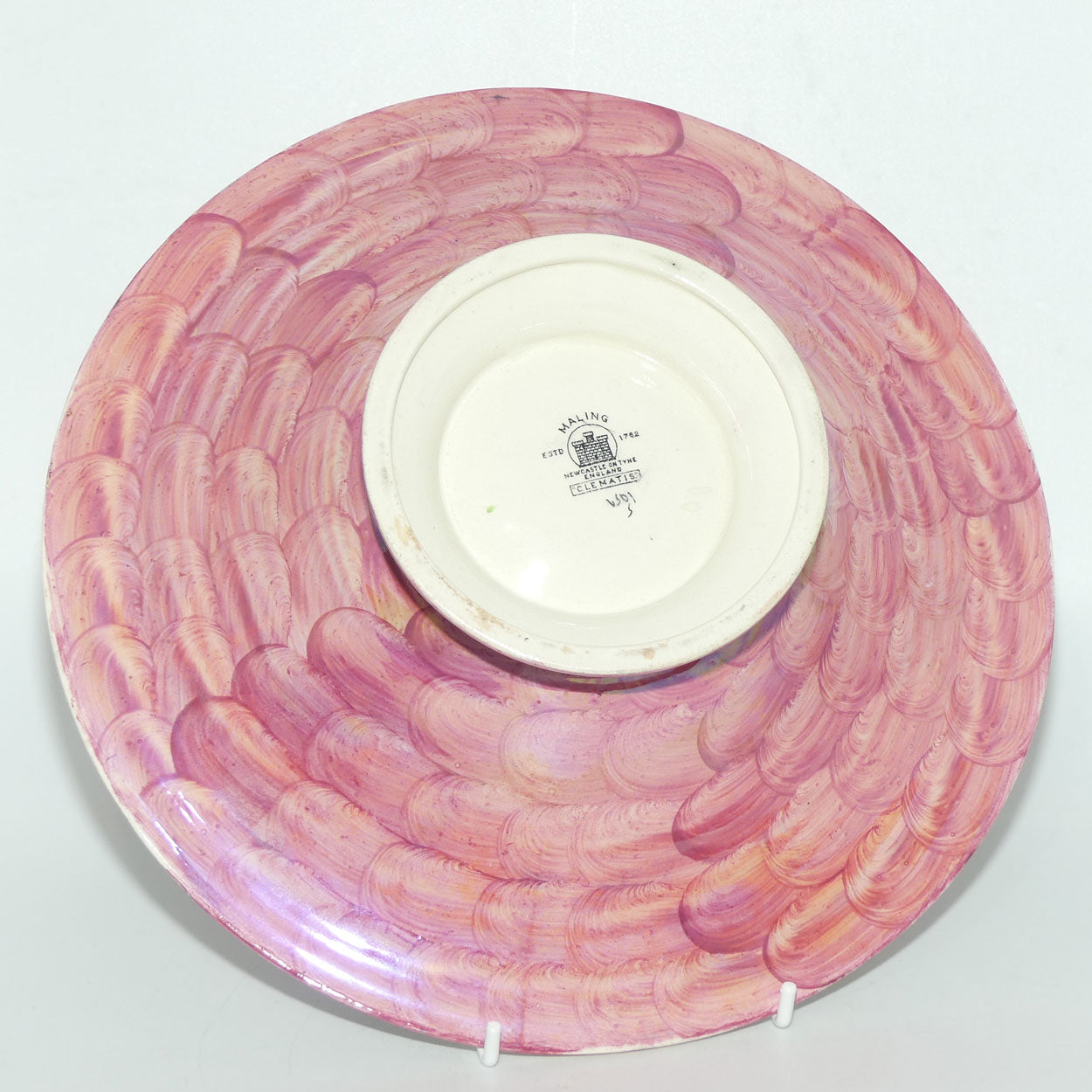 Maling Clematis pattern footed bowl | 6501