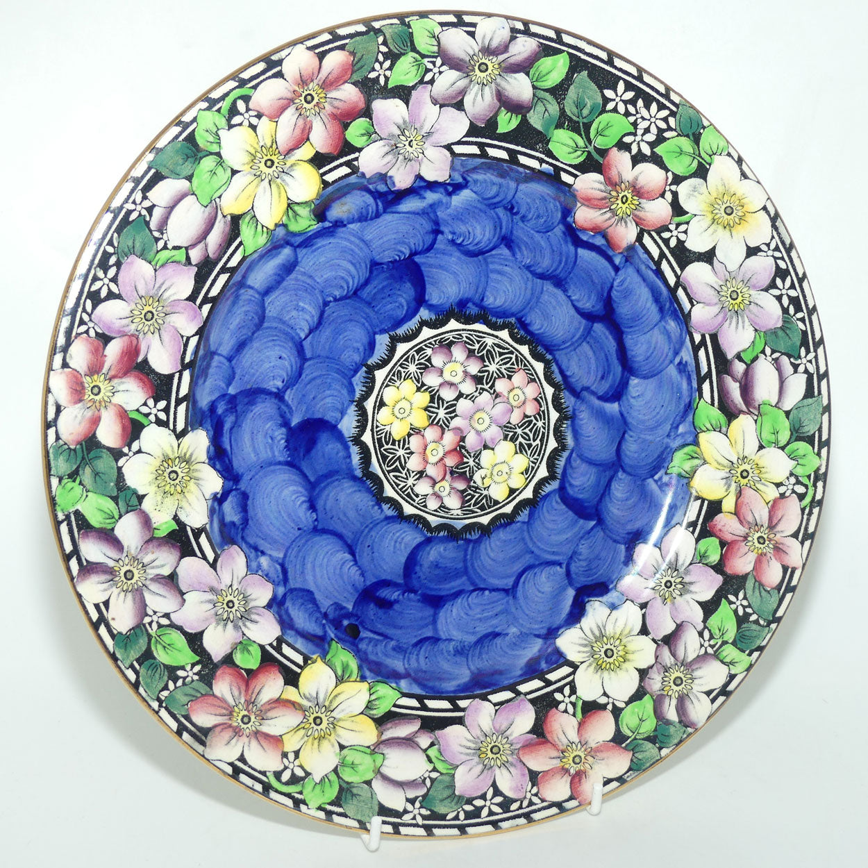 Maling plate | Clematis 6502 | Thumbprint Blue | #2