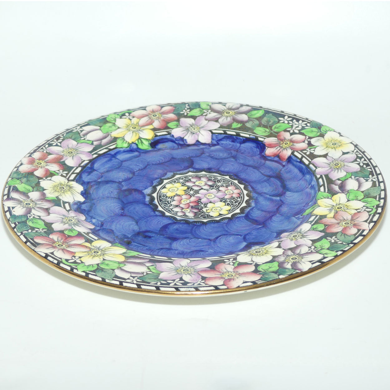 Maling plate | Clematis 6502 | Thumbprint Blue | #2