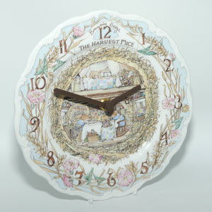 Royal Doulton Brambly Hedge Giftware | The Harvest Mice clock | boxed