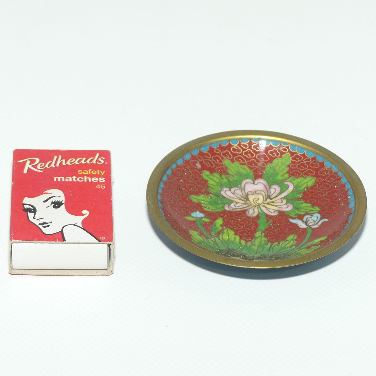 Cloisonne Pin Dish | Floral motif