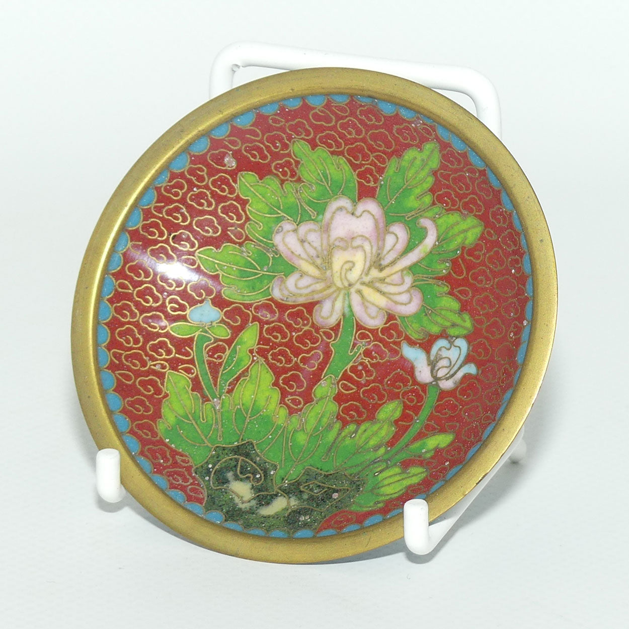 Cloisonne Pin Dish | Floral motif
