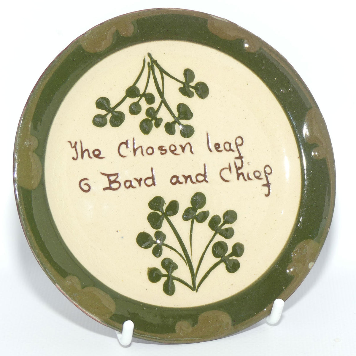 Torquay Ware | Motto Ware | Clover plate | 12cm