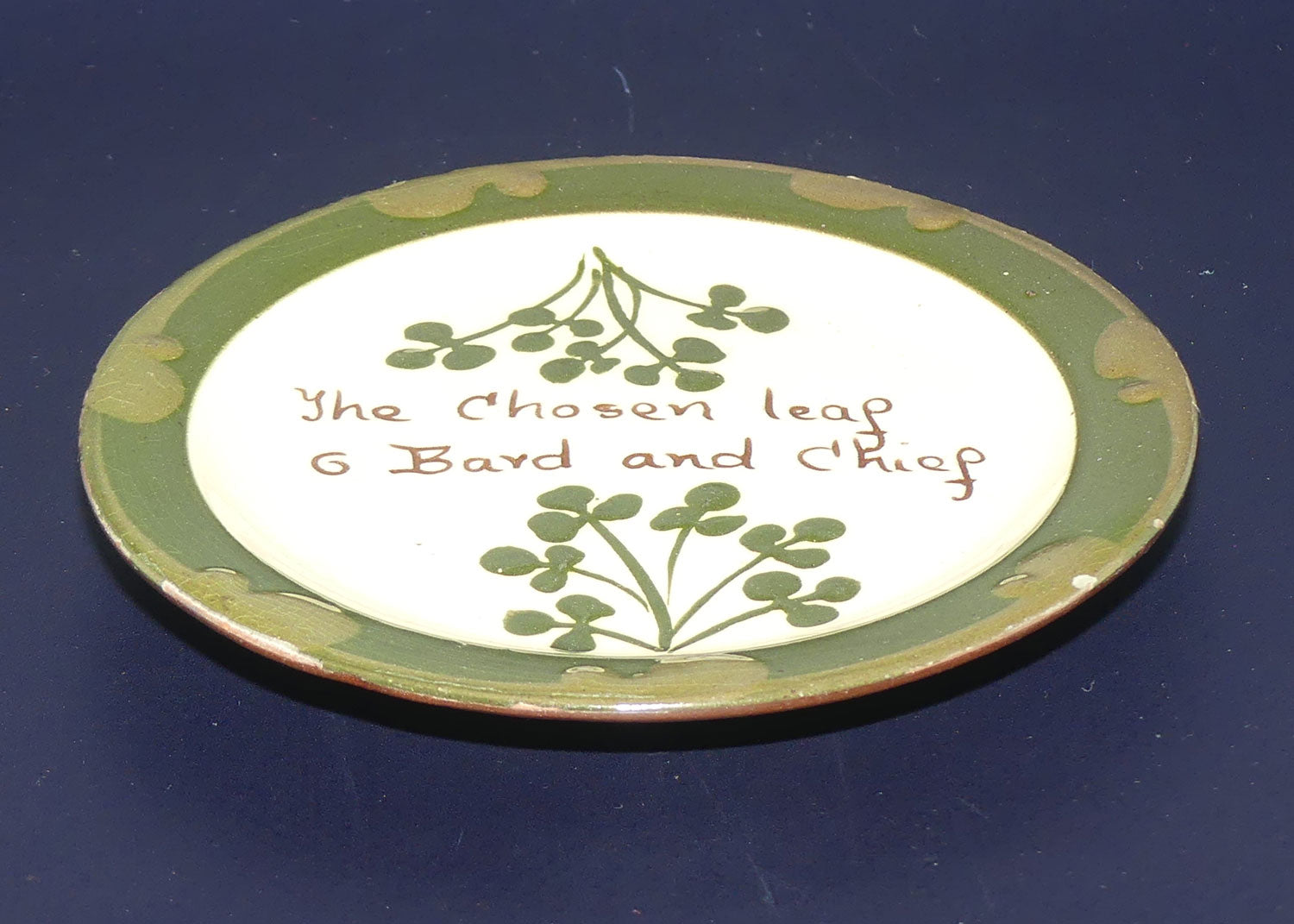 Torquay Ware | Motto Ware | Clover plate | 12cm