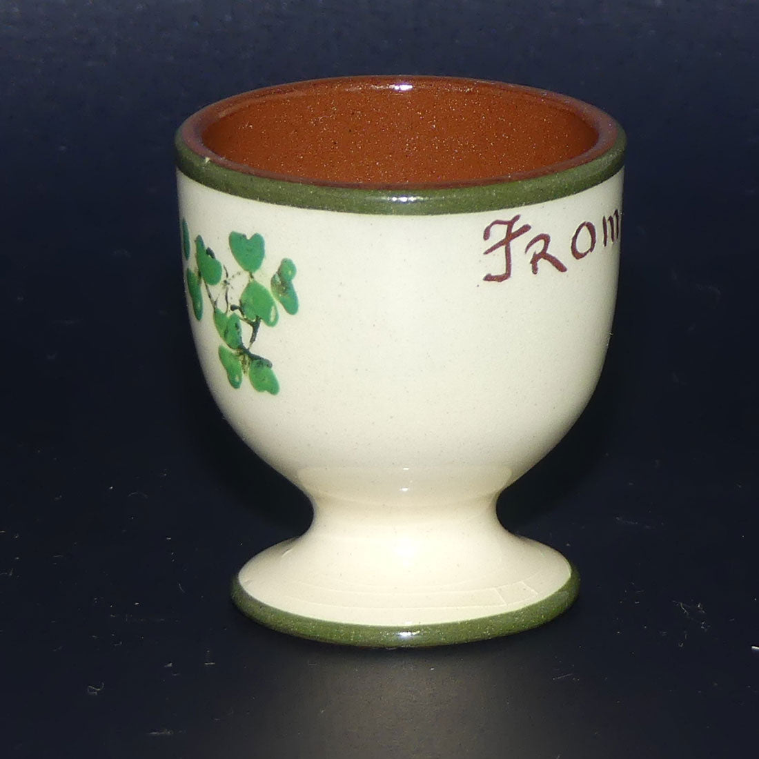 Torquay Ware | Motto Ware | Clover egg cup