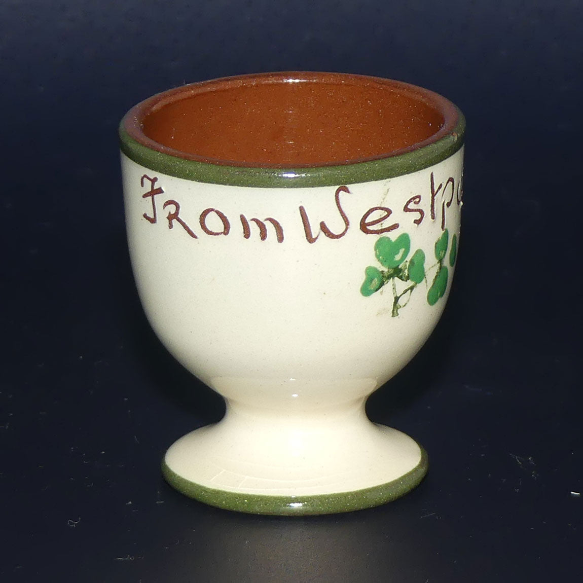 Torquay Ware | Motto Ware | Clover egg cup