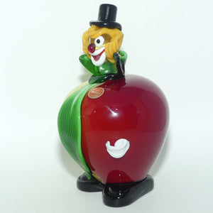 Murano Glass Clown figure | Round Body