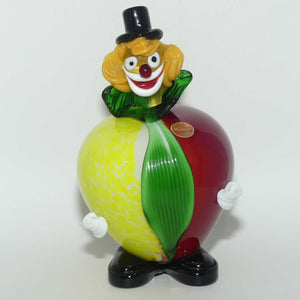 Murano Glass Clown figure | Round Body