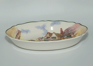 Royal Doulton Old English Coaching Scenes oval bowl | D6393