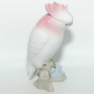 Royal Dux Pink Parrot figure