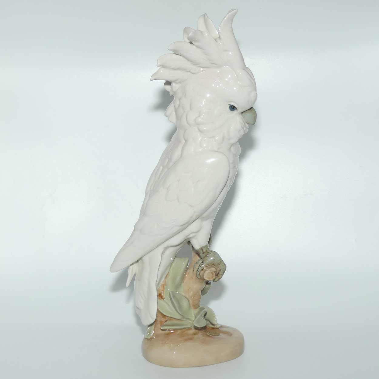 Royal Dux Cockatoo figure | 40cm tall