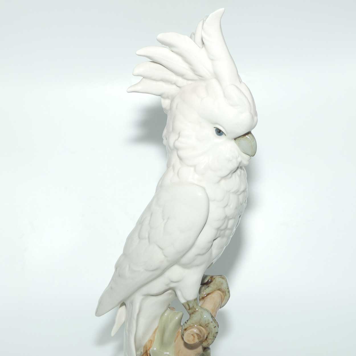 Royal Dux Cockatoo figure | 40cm tall