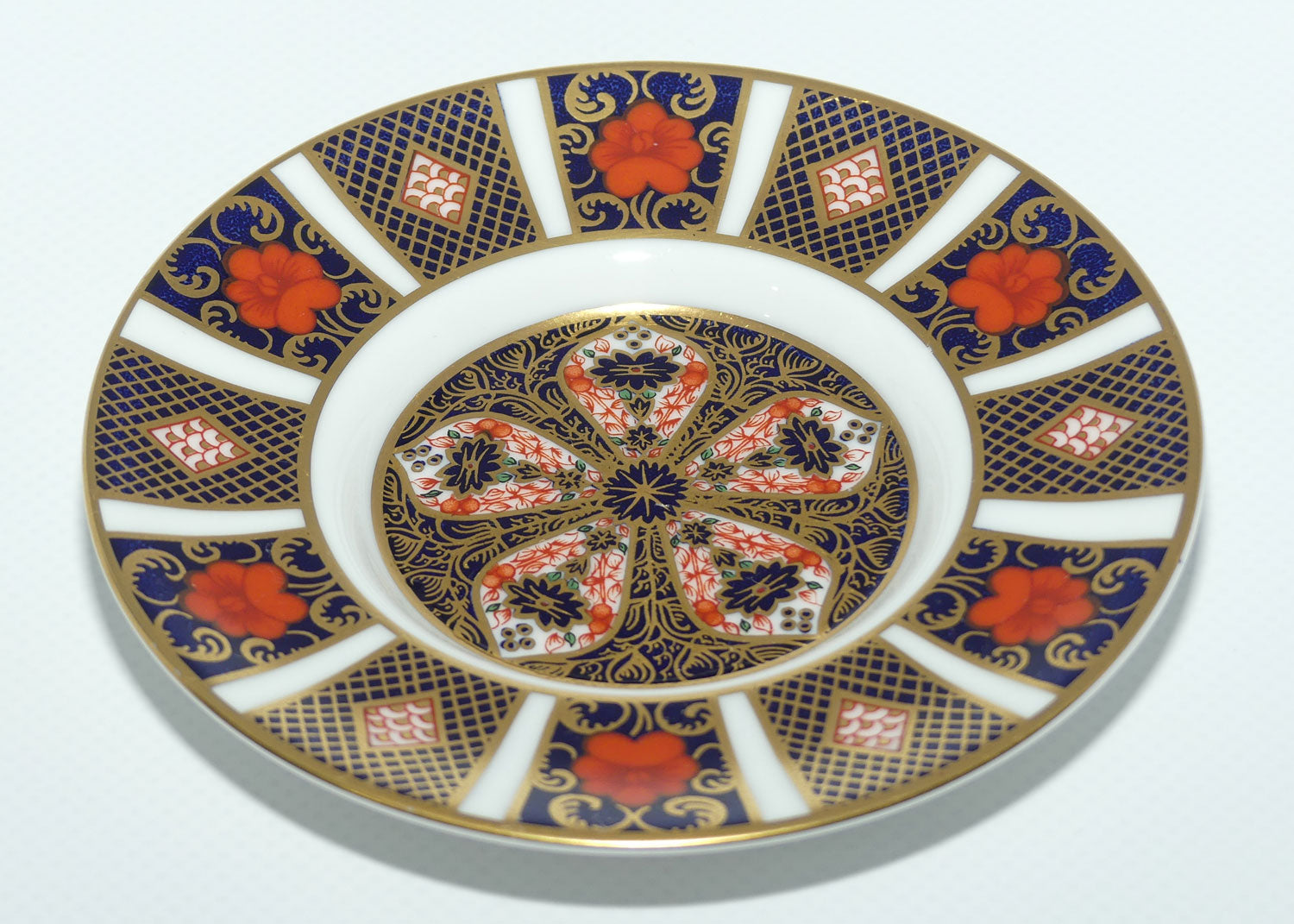 Royal Crown Derby Imari 1128 demi tasse coffee duo 