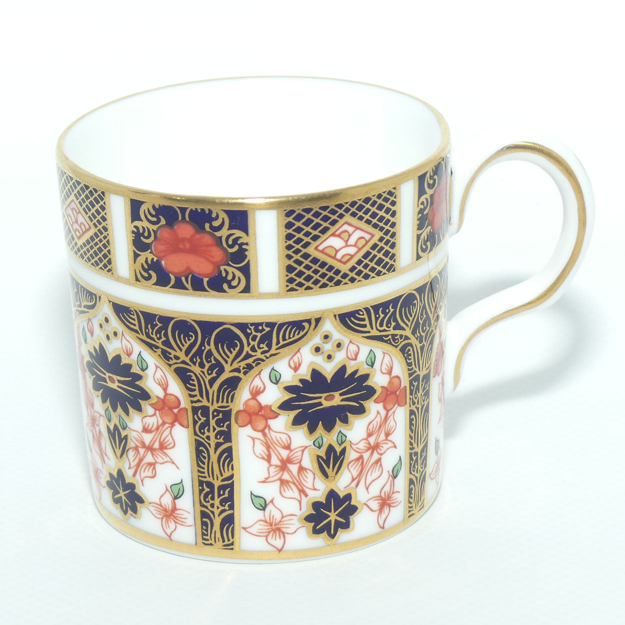 Royal Crown Derby Imari 1128 demi tasse coffee duo