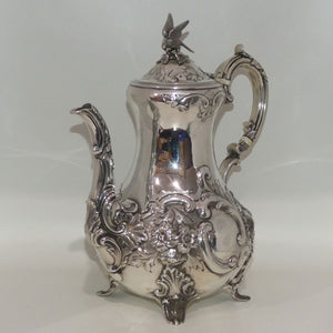 Victorian Sterling Silver Coffee Pot | London 1856