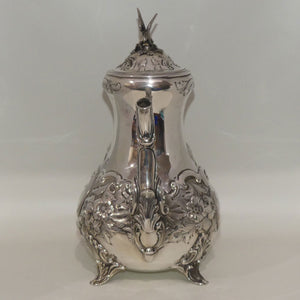 Victorian Sterling Silver Coffee Pot | London 1856