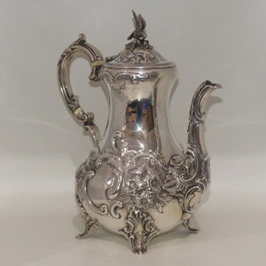 Victorian Sterling Silver Coffee Pot | London 1856