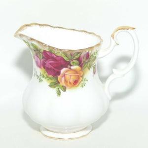 Royal Albert Bone China England Old Country Roses milk jug | coffee size | early backstamp