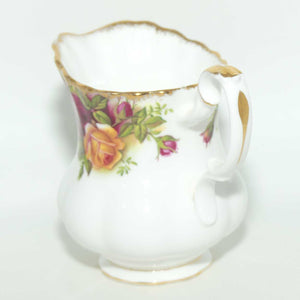 Royal Albert Bone China England Old Country Roses milk jug | coffee size | early backstamp