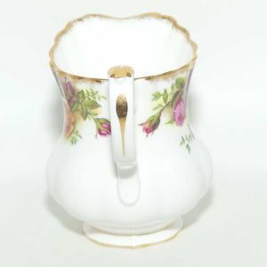 Royal Albert Bone China England Old Country Roses milk jug | coffee size | early backstamp