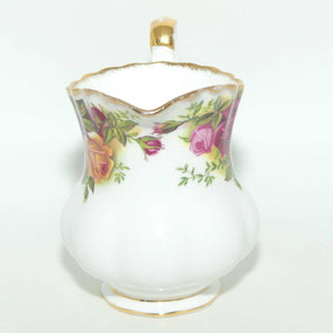 Royal Albert Bone China England Old Country Roses milk jug | coffee size | early backstamp