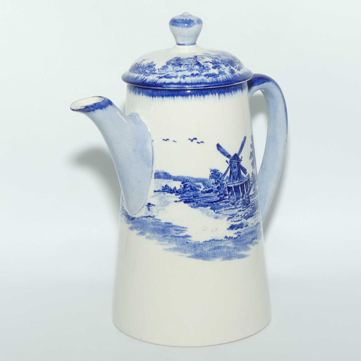 Royal Doulton Norfolk Coffee pot | Tapering Cylinder shape