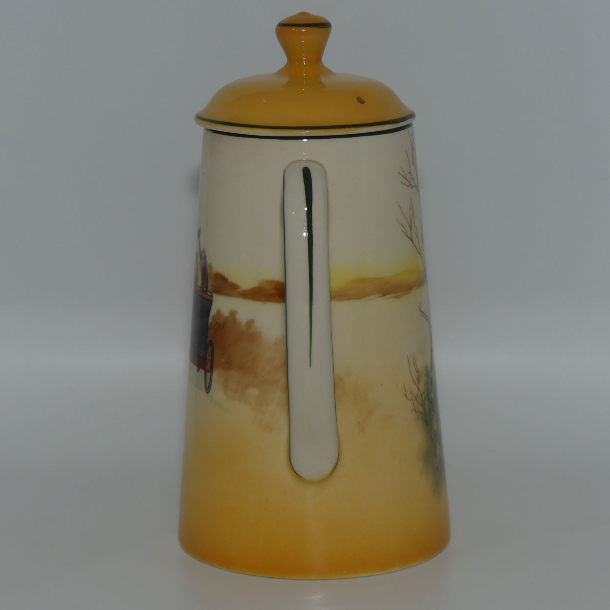 Royal Doulton Coaching Days coffee pot