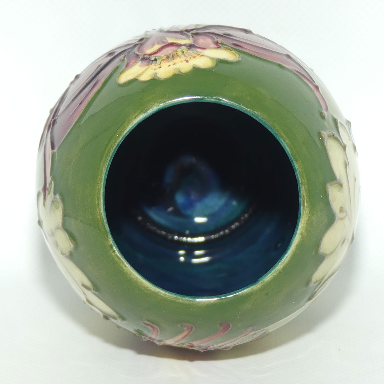 Walter Moorcroft Columbine (Green) 102/5 vase