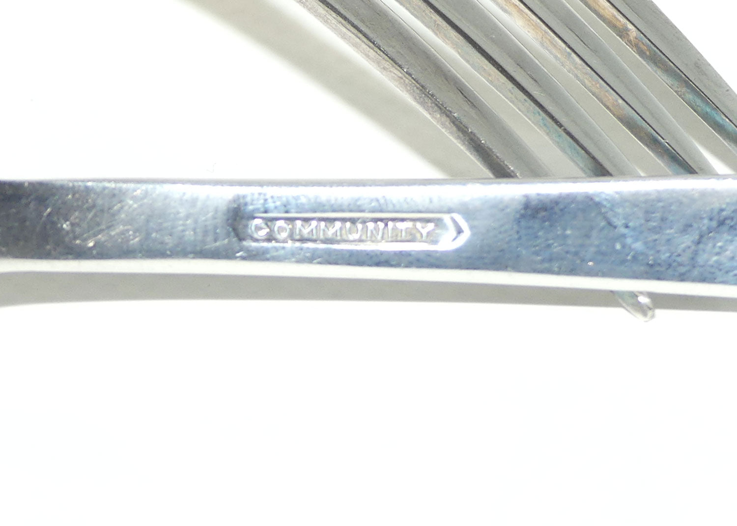 Oneida Community Plate set of 4 forks | HAMPTON COURT pattern | 18cm long