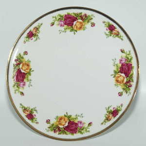 Royal Albert Bone China Old Country Roses comport or cake stand | 23cm | © 1962 Royal Albert Ltd backstamp | Asian