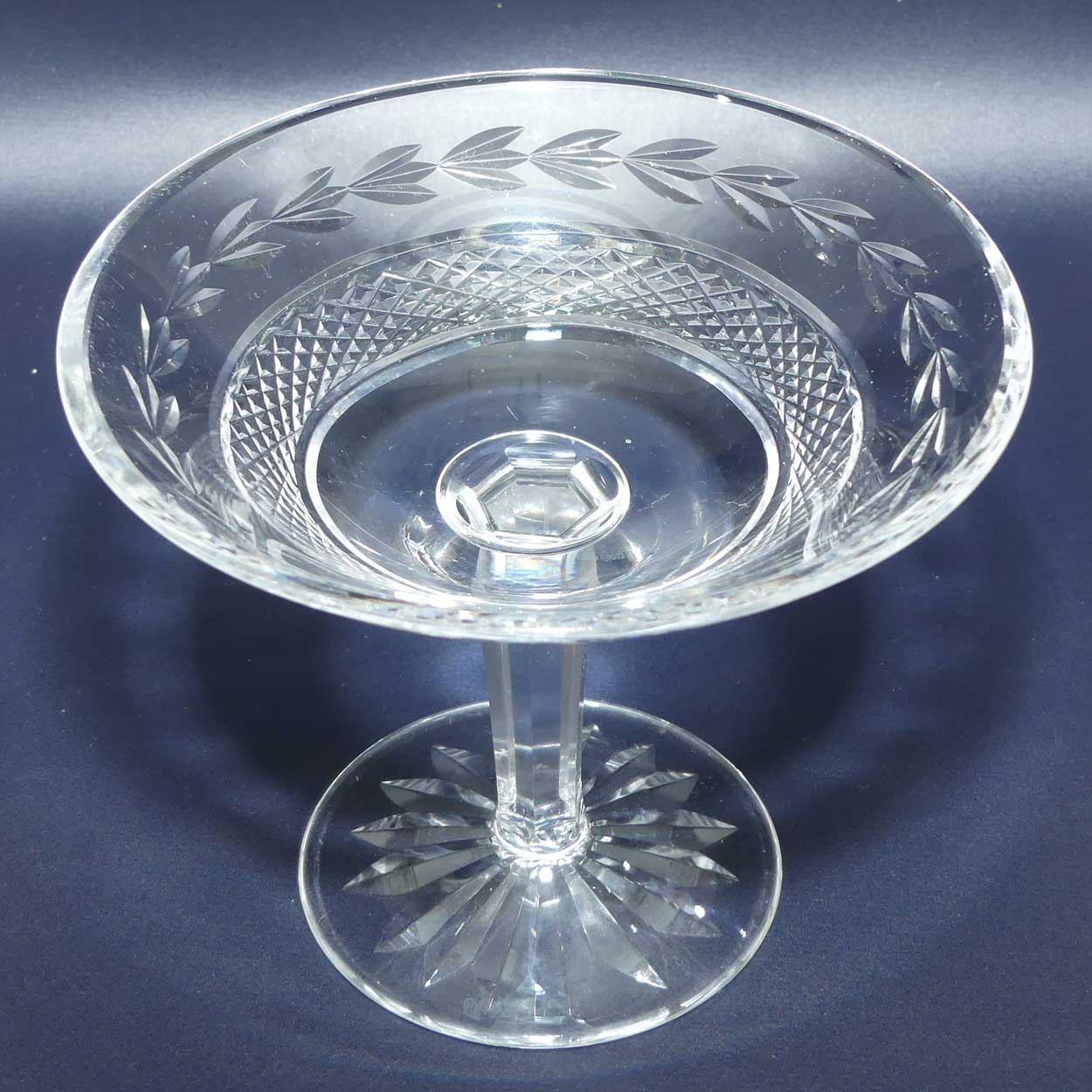 Waterford Crystal footed comport | Glandore pattern