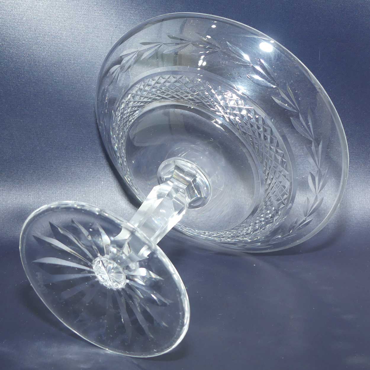 Waterford Crystal footed comport | Glandore pattern
