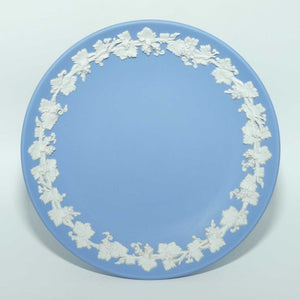 Wedgwood Jasper White on Pale Blue comport | Grape and Vine