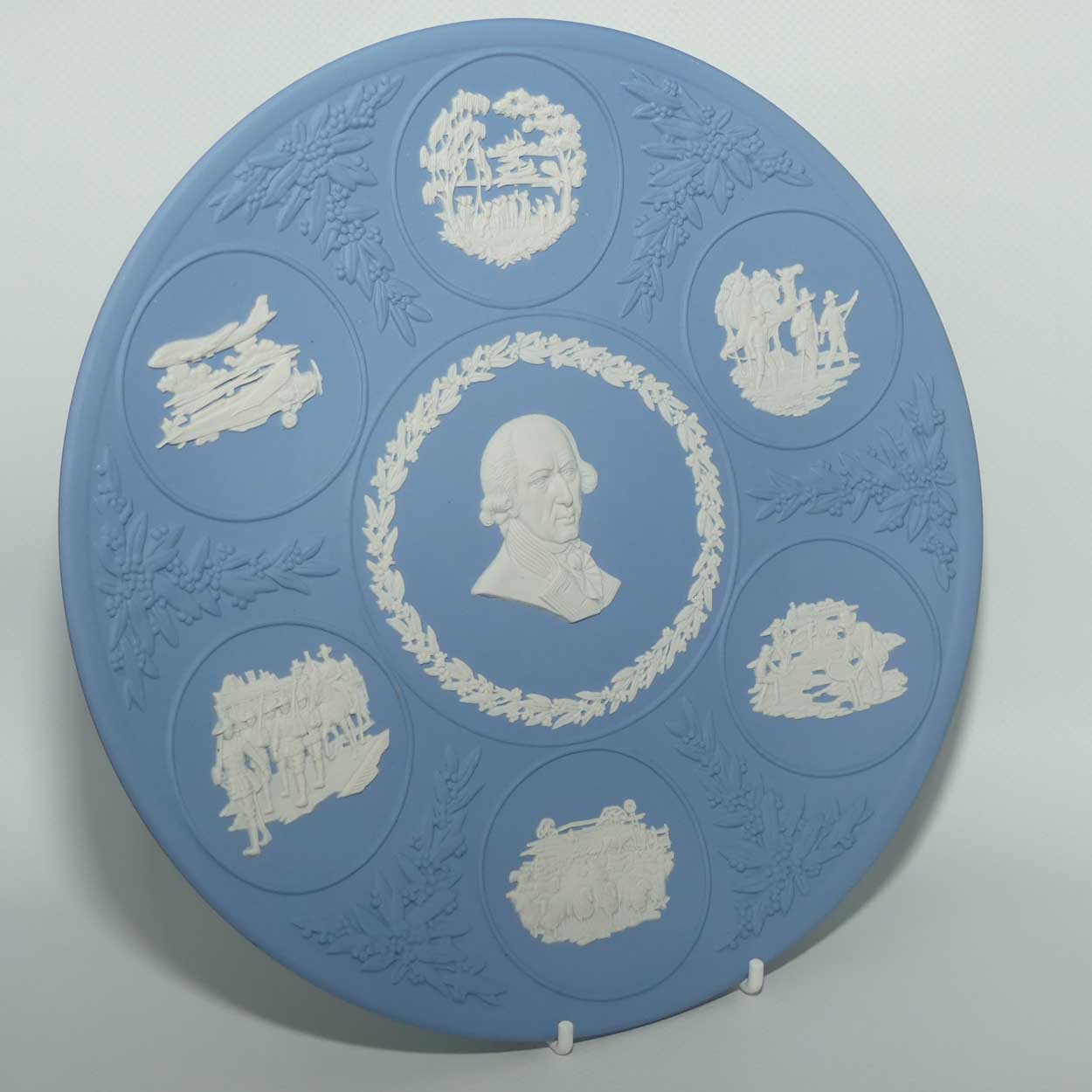 Wedgwood Jasper | Australian BiCentenary Composite plate | 24.5cms | Ltd Ed + Box