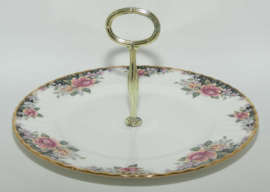 Royal Albert Bone China England Concerto pattern handled server