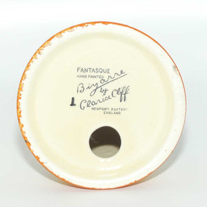 Clarice Cliff Fantasque Farmhouse conical sugar shaker