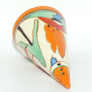 Clarice Cliff Bizarre Kew conical sugar shaker