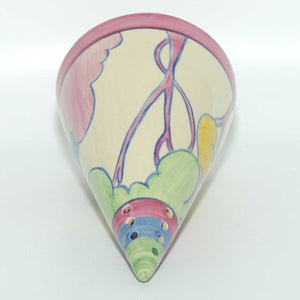 Clarice Cliff Bizarre Pastel Autumn conical sugar shaker | Partial Pattern