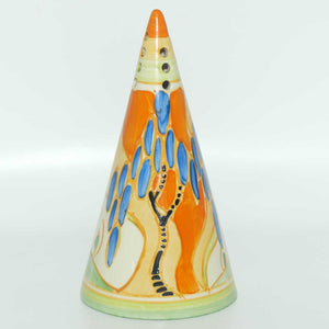 Clarice Cliff Fantasque Windbells conical sugar shaker