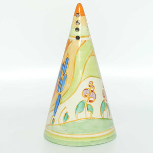 Clarice Cliff Fantasque Windbells conical sugar shaker