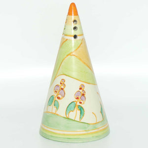 Clarice Cliff Fantasque Windbells conical sugar shaker