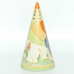 Clarice Cliff Fantasque Windbells conical sugar shaker